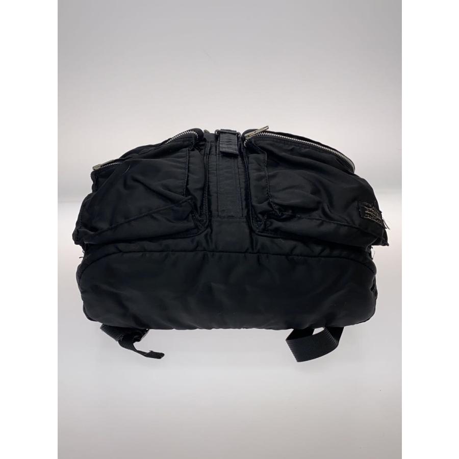 PORTER◇TANKER BACKPACK/リュック/ナイロン/ブラック/無地 : セカンド