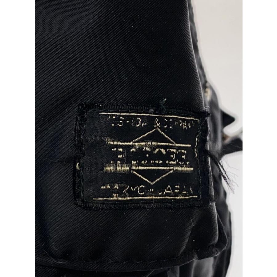 PORTER◇TANKER BACKPACK/リュック/ナイロン/ブラック/無地 : セカンド