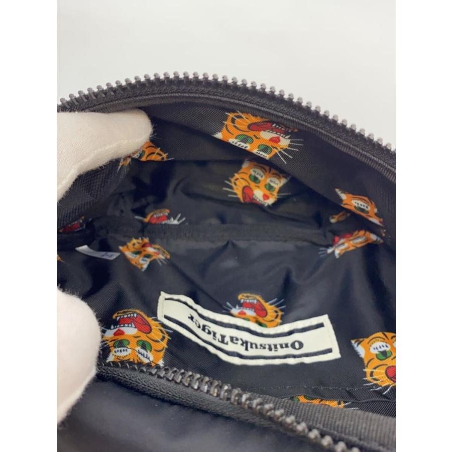 未使用級 オニツカタイガー 虎 刺繍 WAIST POUCH ウェストポーチ