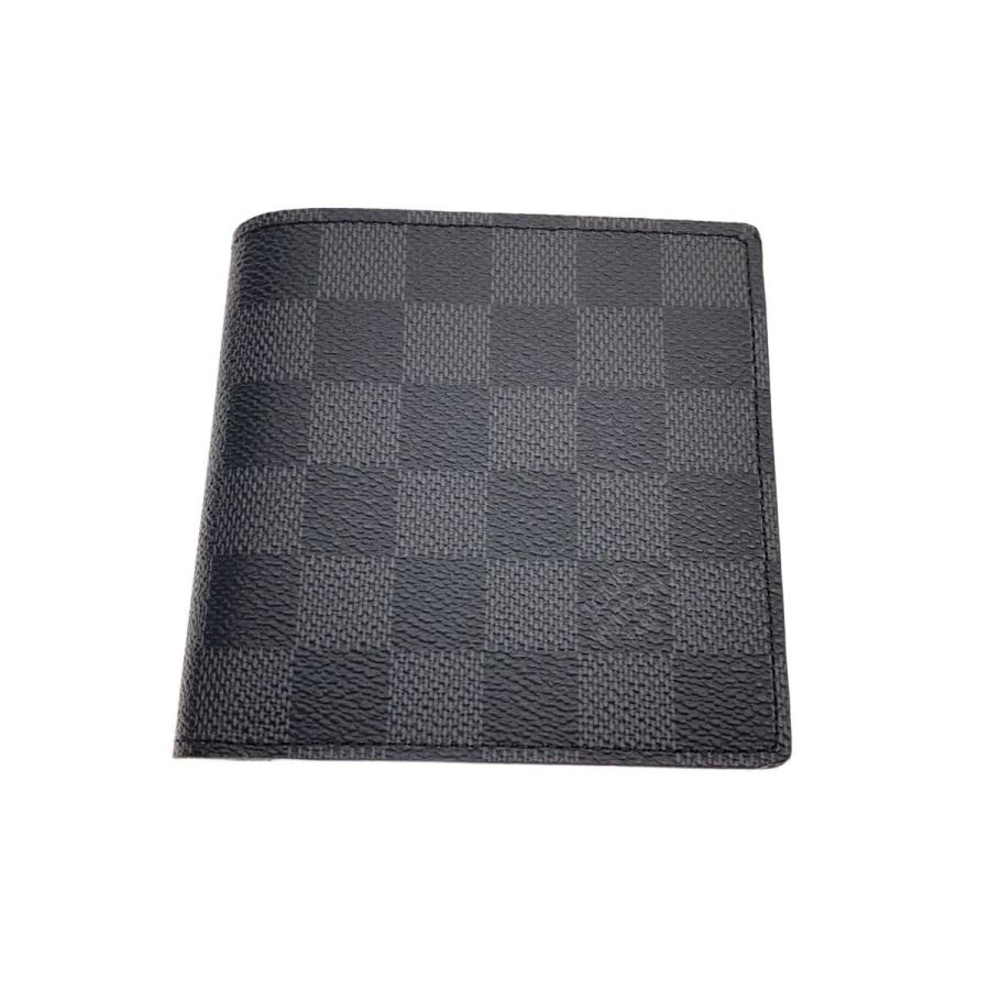 LOUIS VUITTON◇1)ポルト・フォイユ・マルコNM_ダミエ・グラフィット