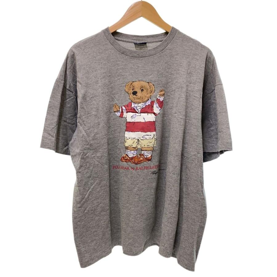 [値下げ]90s usa製POLO by Ralph Lauren VTG 90s Polo Ralph Lauren Striped Polo Shirt L Red White Blue