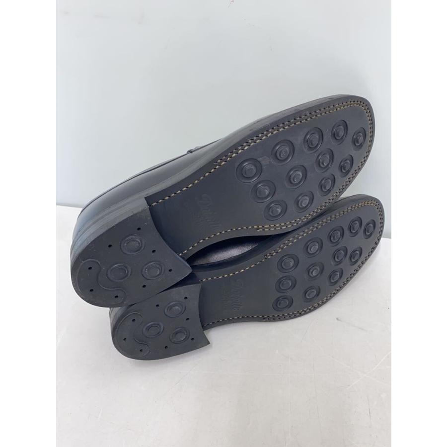 COOTIE◇25AW/Square Toe Penny Loafer/UK8/BLK/レザー/CTE-25A545