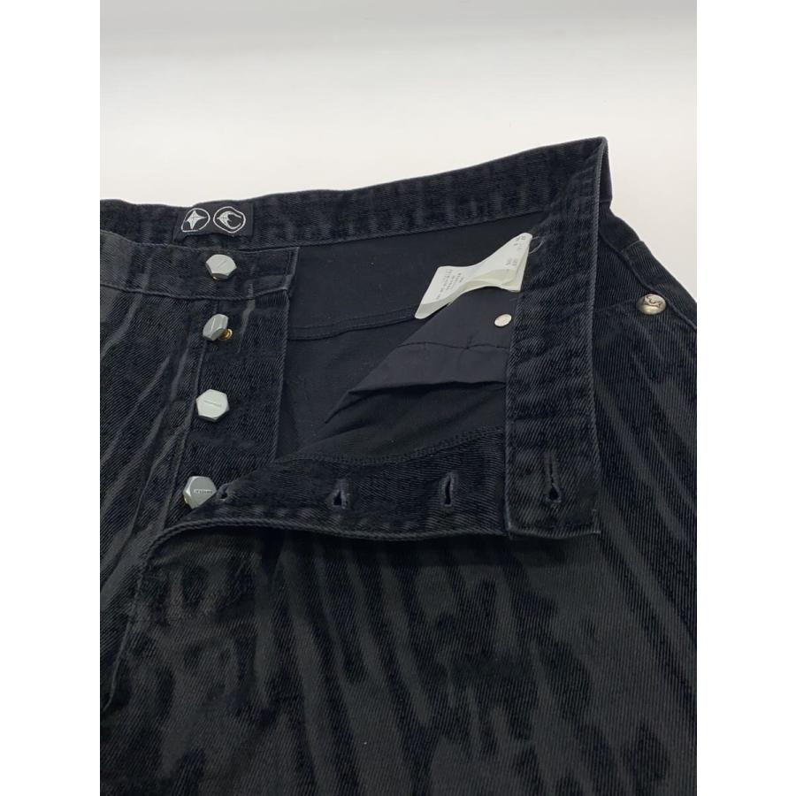Thug Club◆25SS/Blood Lazered Denim Pants/レーザーカット/4/BLK/TC25PT1002_2