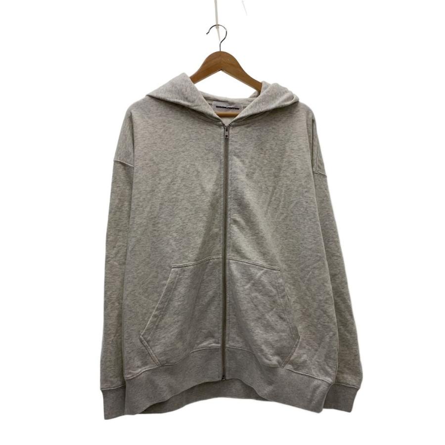GOD ONLY KNOWS◇25SS/ジップパーカー/SWEAT HOODIE/M/コットン/GRY