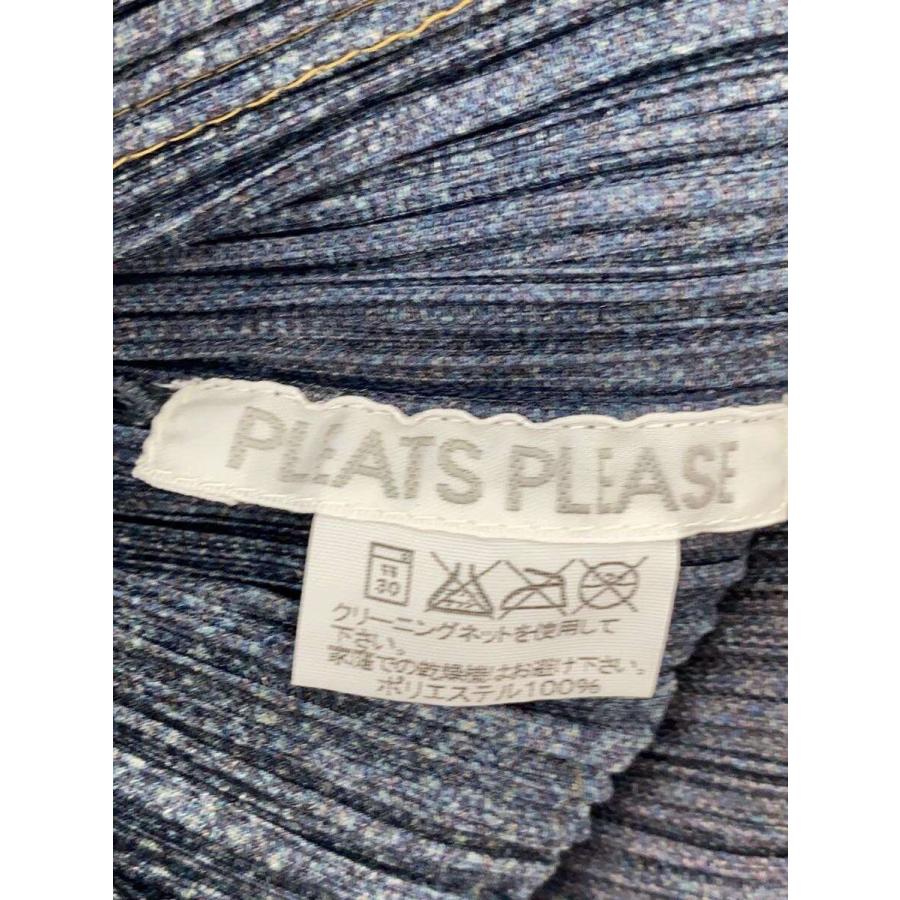 PLEATS PLEASE ISSEY MIYAKE◇ノースリーブワンピース/4/ポリエステル