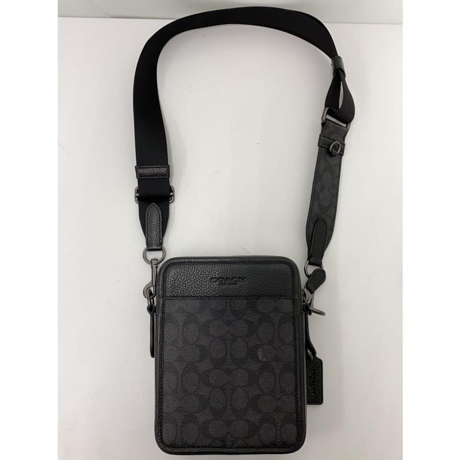 COACH◇ショルダーバッグ/--/BLK/総柄/CW388/サリバンクロスボディ