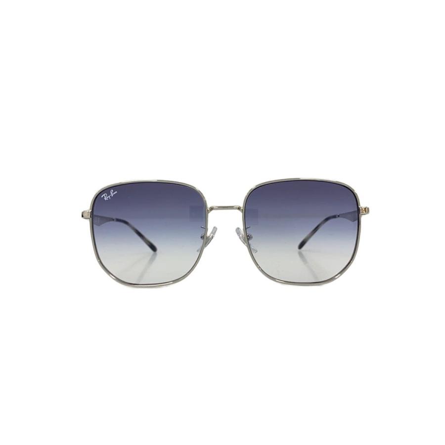 Ray-Ban◇サングラス/--/チタン/SLV/BLU/メンズ/RB3713D/57□18-145