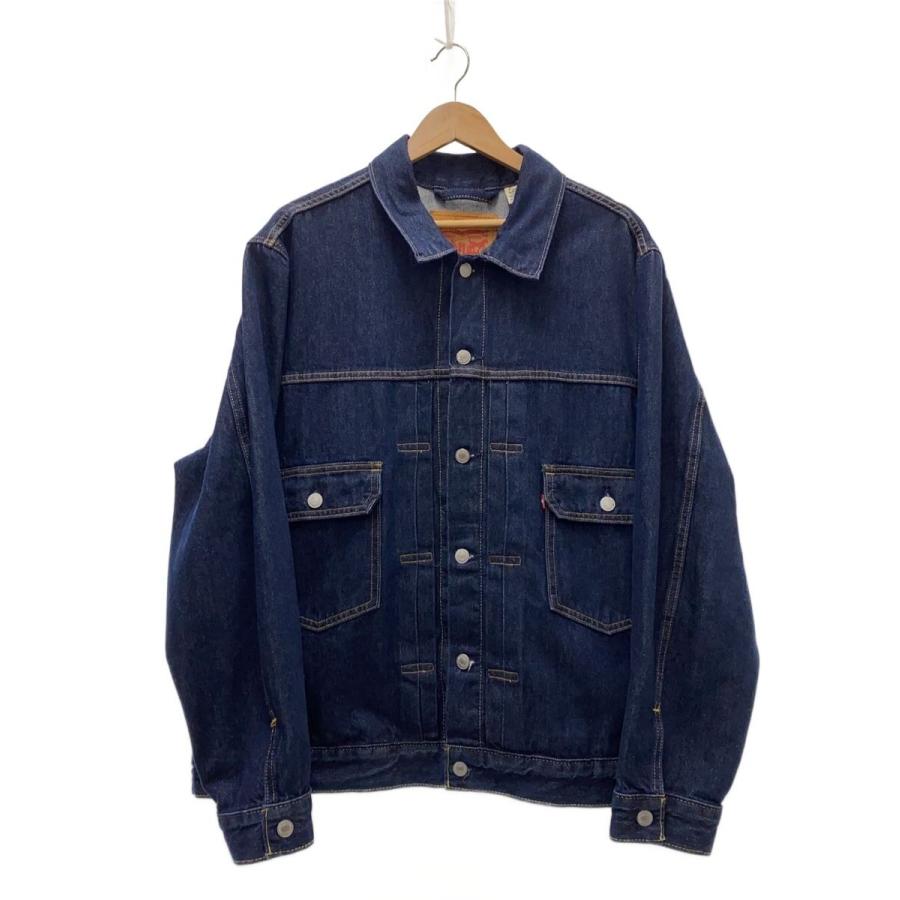Levi's◇Gジャン/XL/デニム/NVY/無地/2nd type/復刻/RELAXED/濃紺