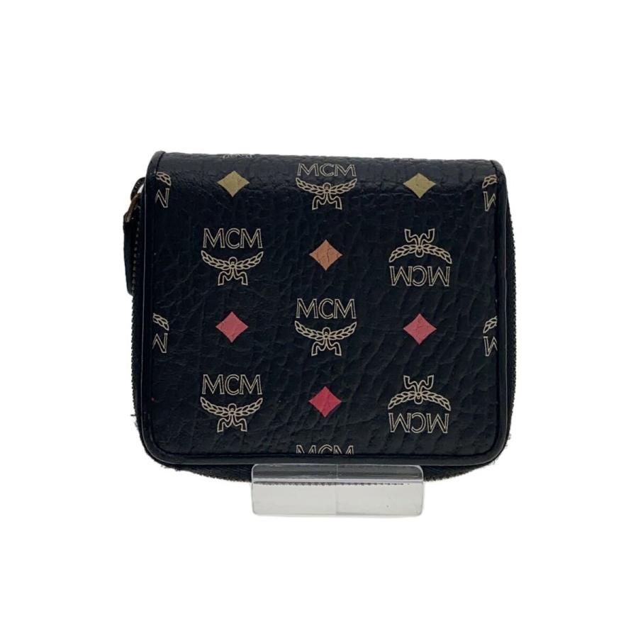 MCM◇財布/レザー/BLK/総柄/レディース/MYS9SSV66BA001 10111810