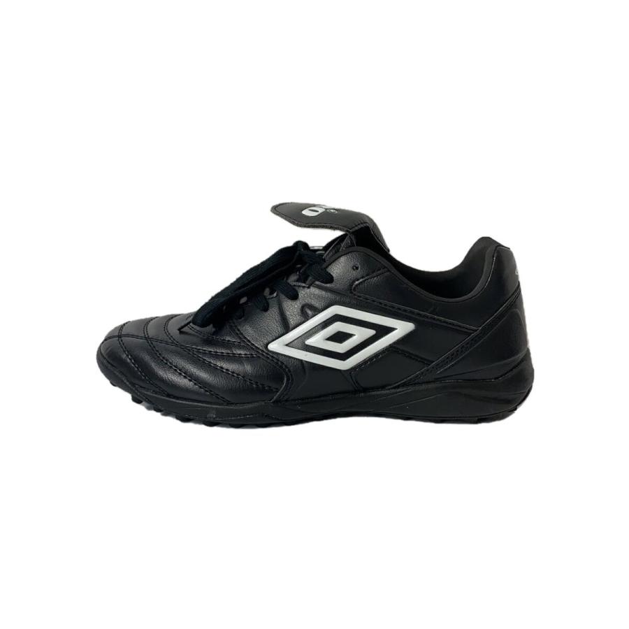 UMBRO◇ローカットスニーカー/23.5cm/BLK/レザー/UZ2XJB24FR
