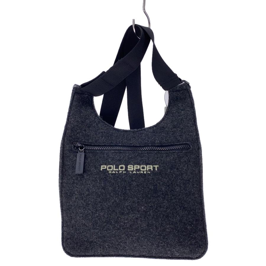 POLO SPORT◇ショルダーバッグ/--/GRY : セカンドストリートYahoo!店 