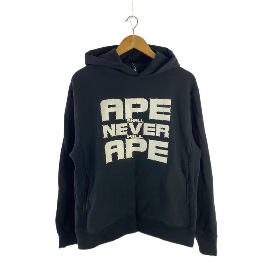 A BATHING APE◇パーカー/M/コットン/BLK : セカンドストリートYahoo