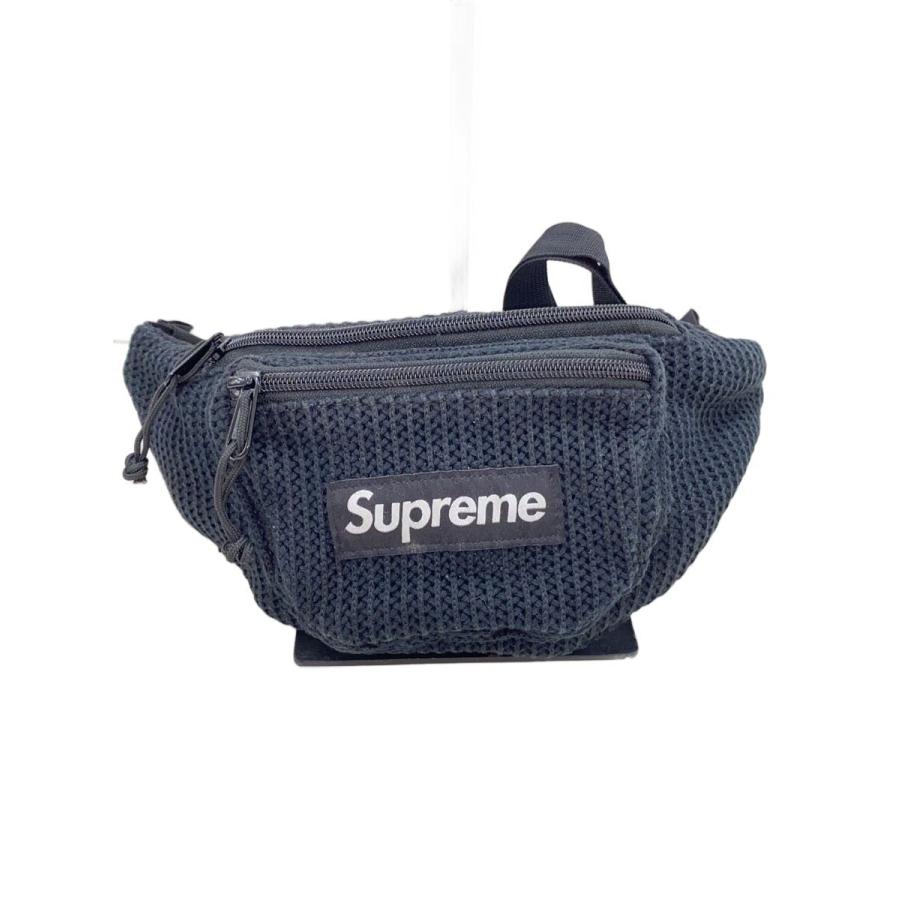 Supreme◇ウエストバッグ/--/BLK/無地/21SS/STRING WAIS BAG