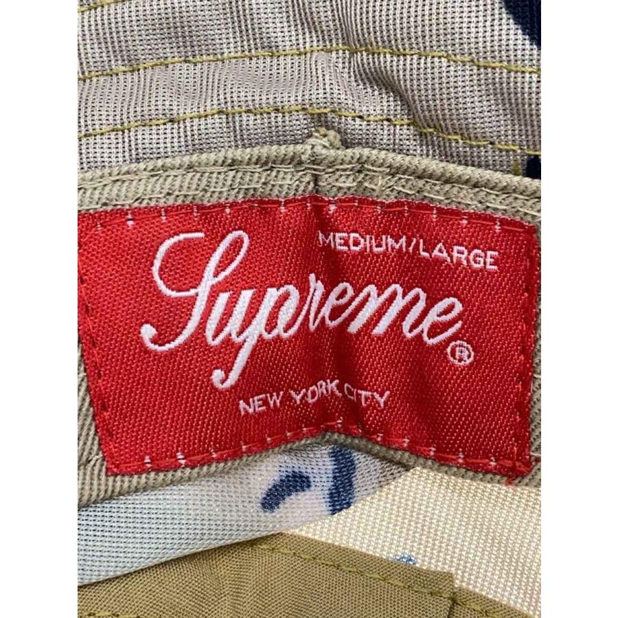 Supreme◇バケットハット/--/ポリエステル/KHK/カモフラ/メンズ