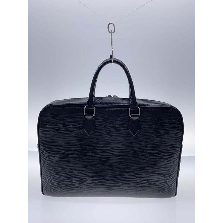 LOUIS VUITTON◇ダンディ・ブリーフケースMM_エピ/牛革/BLK : セカンド
