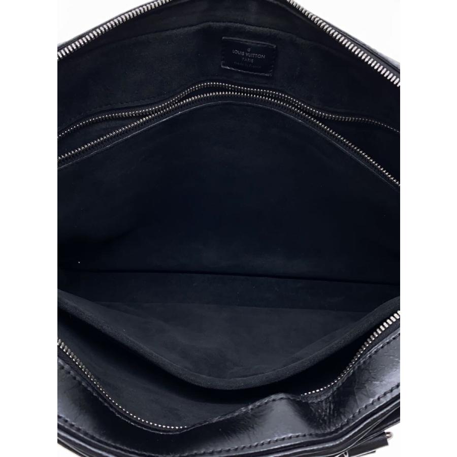 LOUIS VUITTON◇ダンディ・ブリーフケースMM_エピ/牛革/BLK : セカンド