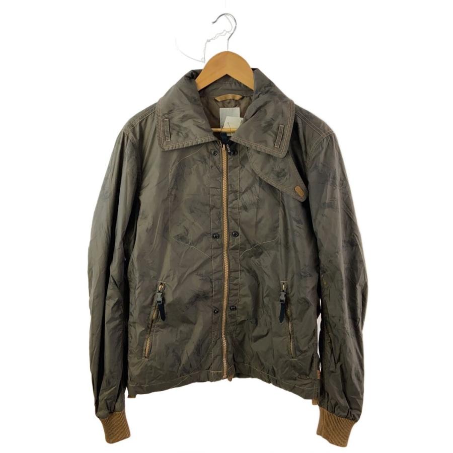 DIESEL◇ナイロンジャケット/L/ポリエステル/BRW/A62226170 : セカンド