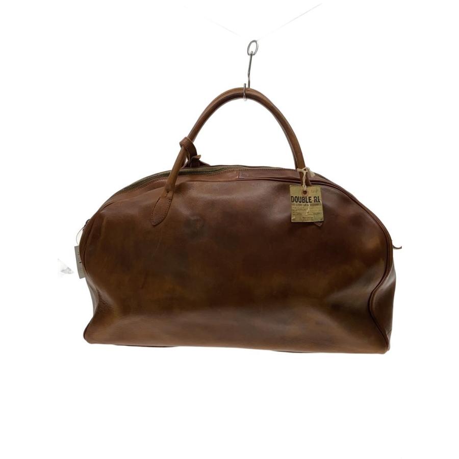 RRL◇ボストンバッグ/レザー/BRW// : セカンドストリートYahoo!店