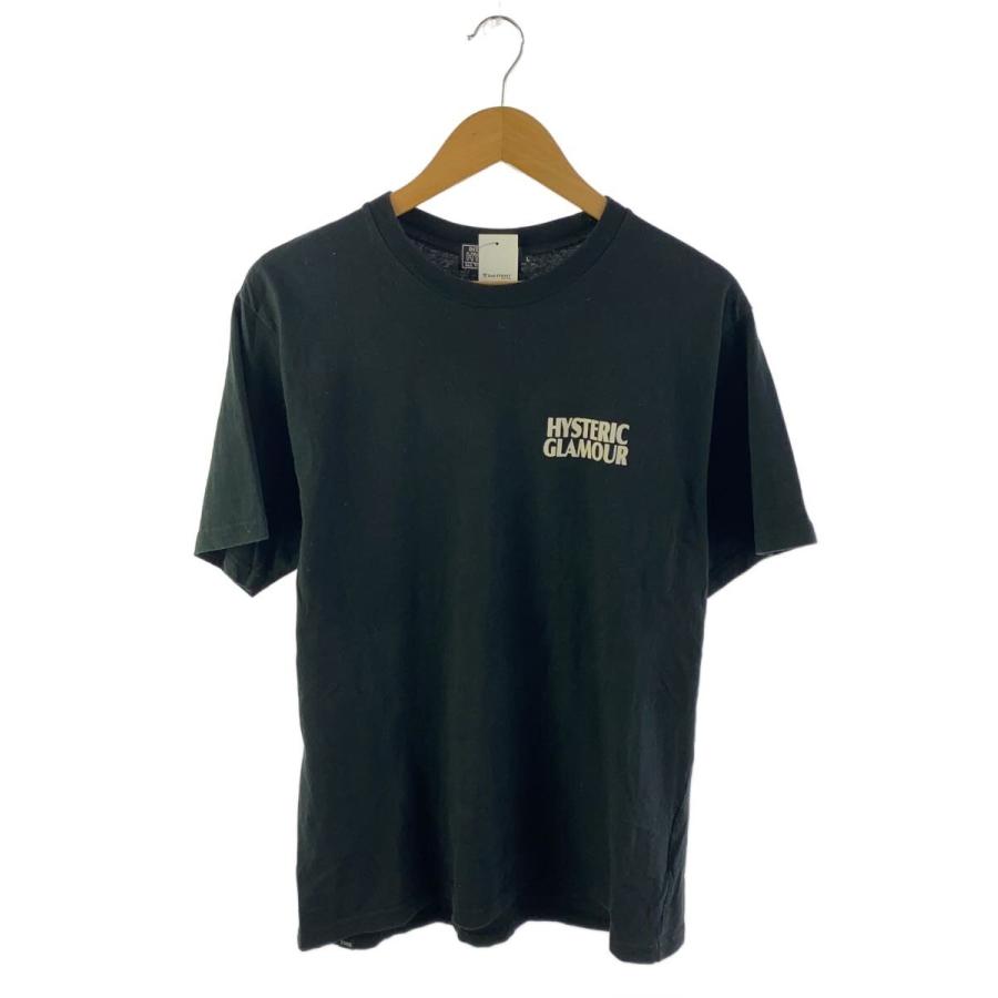 HYSTERIC GLAMOUR◇カットソー/L/コットン/BLK/02251CT51 : セカンド