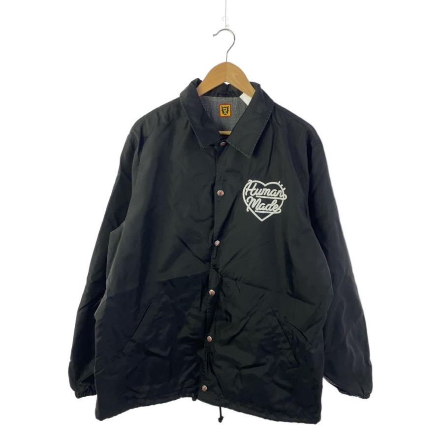 HUMAN MADE ナイロンジャケット XL ブラック HUMAN MADE◇ナイロンジャケット/XL/ナイロン/BLK/プリント : セカンド