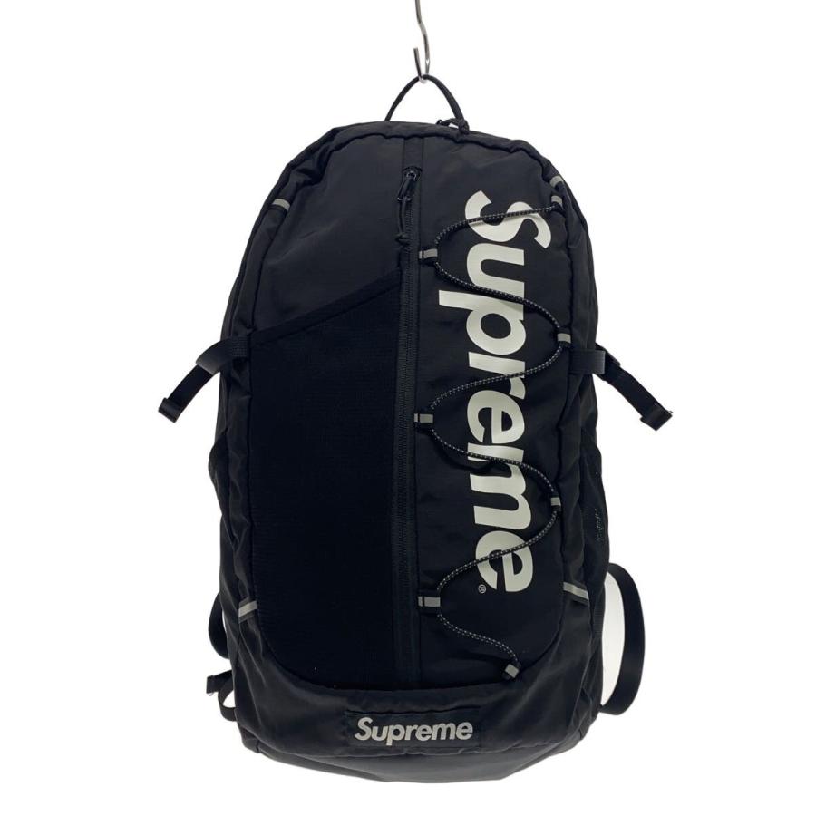 supreme バックパック swag ストリート yoko Supreme◇17SS/Backpack/リュック/ナイロン/BLK// : セカンド
