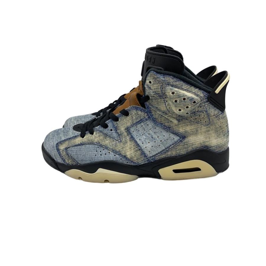 NIKE◇AIR JORDAN RETRO 6/エアジョーダン6 レトロ/インディゴ/CT5350
