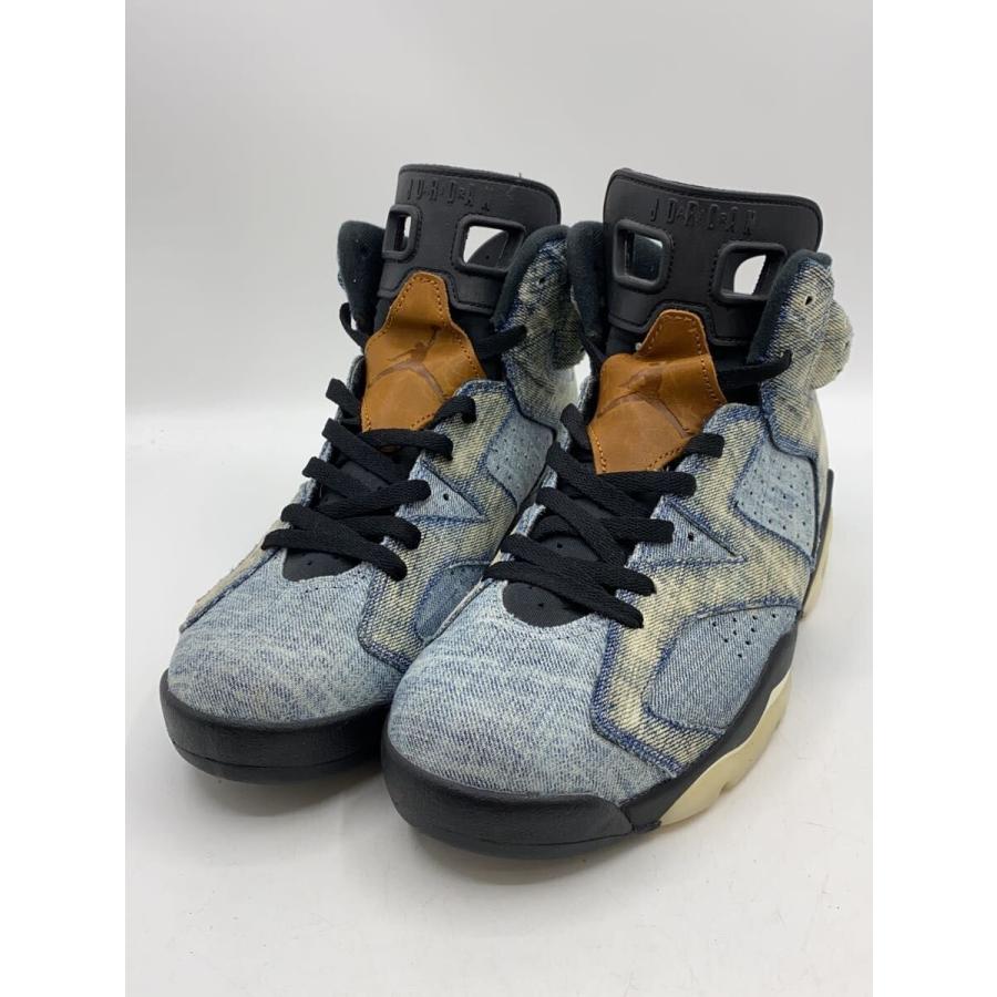 NIKE◇AIR JORDAN RETRO 6/エアジョーダン6 レトロ/インディゴ/CT5350