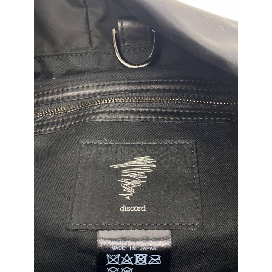 discord Yohji Yamamoto◆ショルダーバッグ/ナイロン/BLK/DJ-I20-602