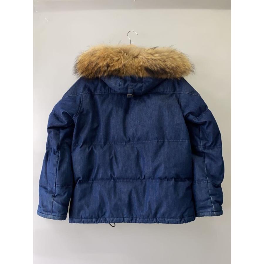STUSSY◇ダウンジャケット/L/コットン/IDG/無地 : セカンドストリート