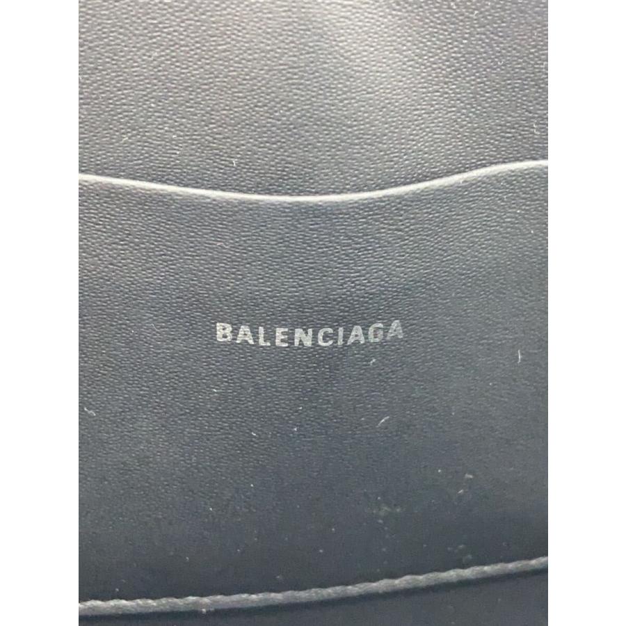 BALENCIAGA◆ポーチ/レザー/BLK/総柄/702624 1060 Q 527277_4