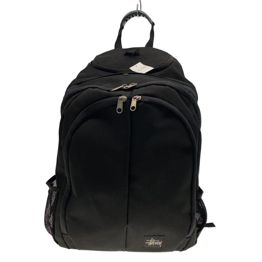 STUSSY◇リュック/ナイロン/BLK/使用感有 : セカンドストリートYahoo