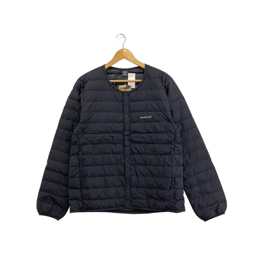 モンベル mont-bell スペリオダウン ラウンドネックジャケット　ブラック mont-bell◇スペリオダウン ラウンドネックジャケット MENS/L/ナイロン