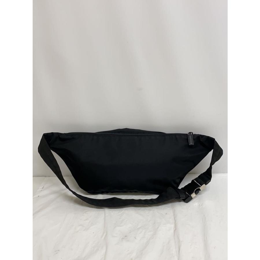 PRADA◆TESSUTO MONTAGN/ウエストバッグ/ナイロン/BLK/無地/2VL003//_2