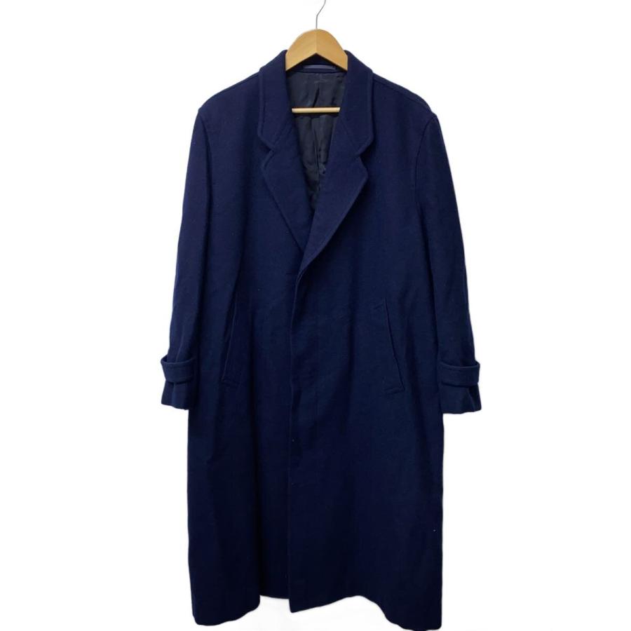 COMME des GARCONS HOMME◇コート/M/ウール/NVY/無地/初期タグ/70s 