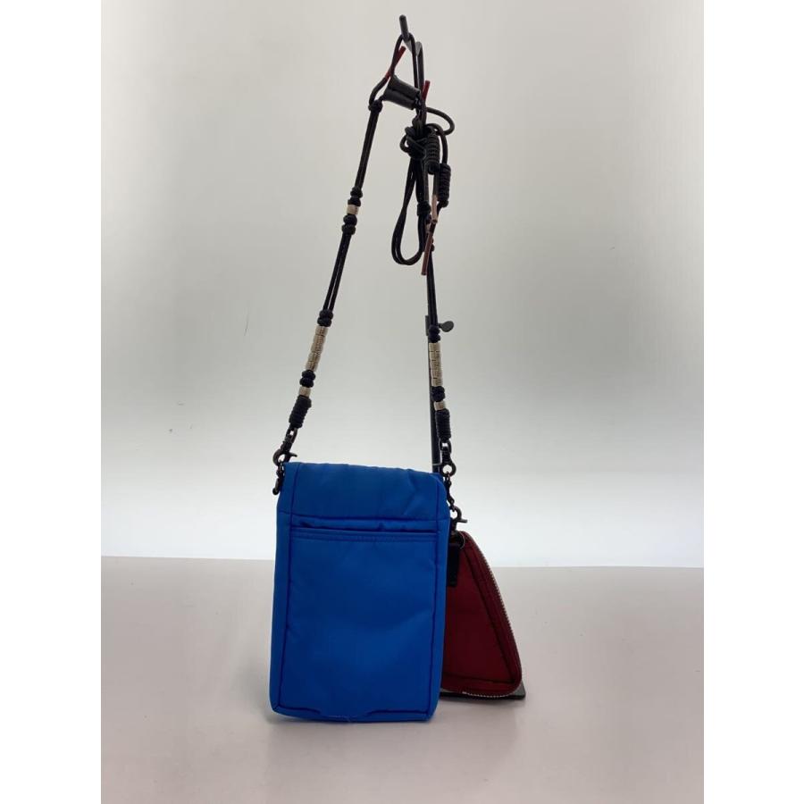 TOGA◇×PORTER/DOUBLE MINI BAG/ショルダーバッグ/ナイロン/BLU TOGA◇×PORTER/DOUBLE MINI BAG/ショルダーバッグ/ナイロン/BLU