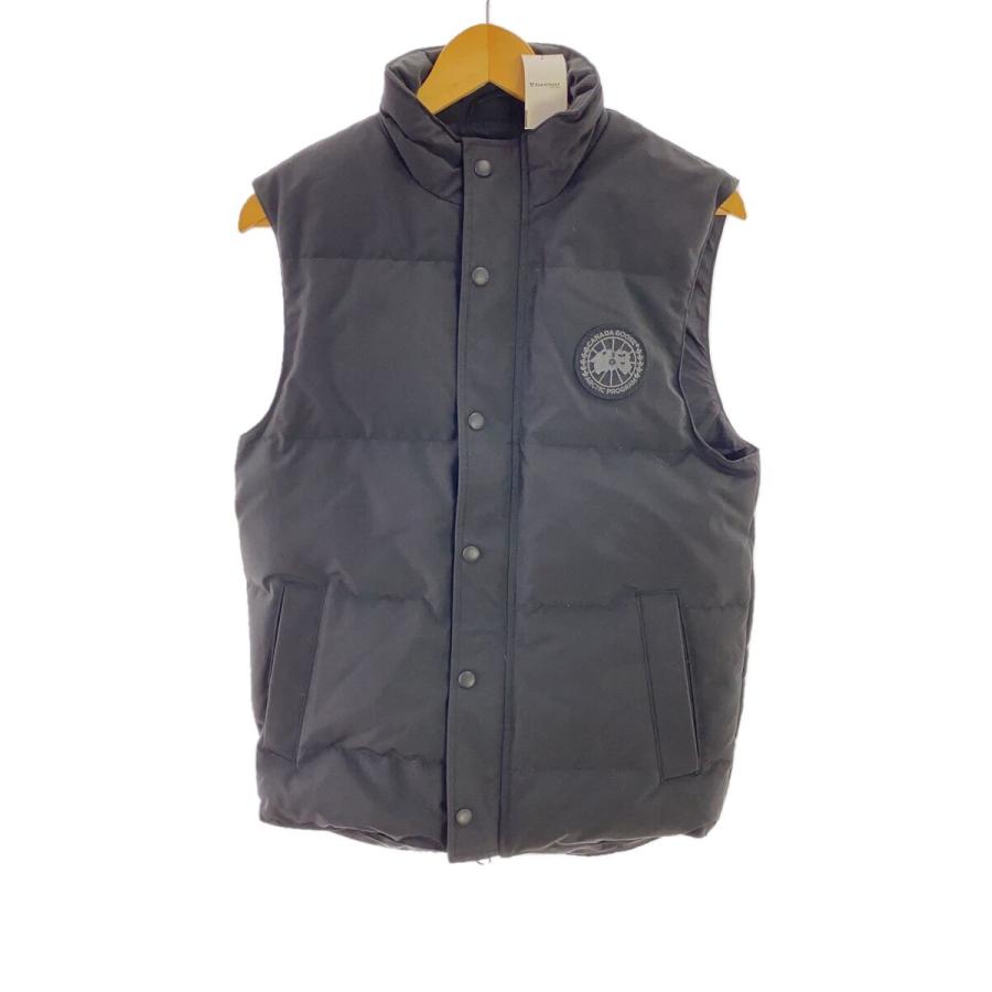 CANADA GOOSE◇Garson Vest Black Label/ダウンベスト/XS/ナイロン/BLK