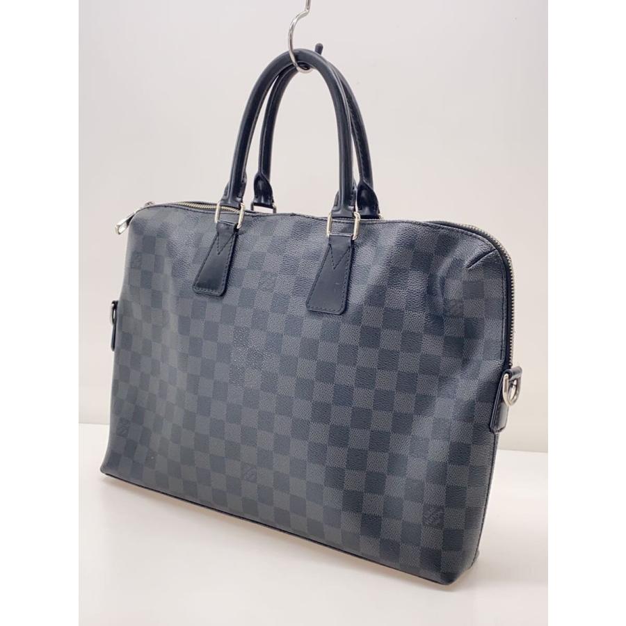 LOUIS VUITTON◇ポルト・ドキュマン・ジュール_ダミエ・グラフィット_