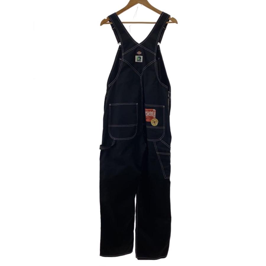 9090 Dickies コラボ オーバーオール 9090◇×DICKIES/オーバーオール/M/コットン/BLK/NN1036// : セカンド