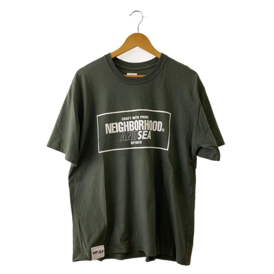 NEIGHBORHOOD◇×WIND AND SEA/Tシャツ/M/コットン/KHK// : セカンド 