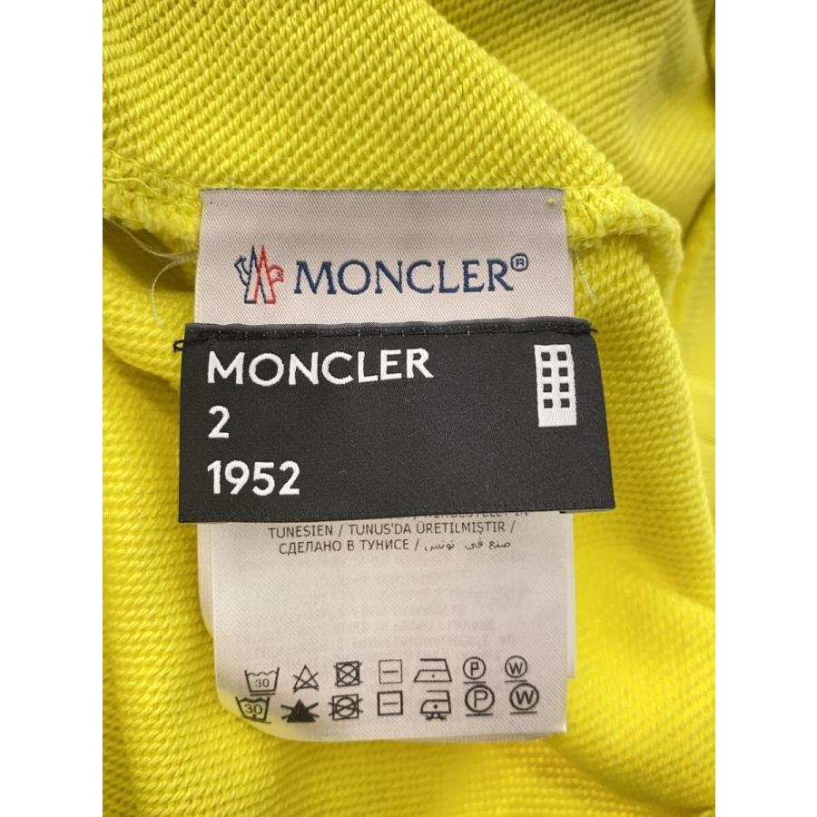 MONCLER◇19SS/NOWロゴ/スウェット/XL/コットン/YLW/E10918045100