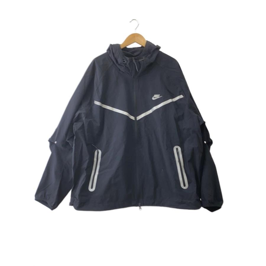 NIKE◇M NRG TCH WVN WR FZ JKT/XXL/ナイロン/BLK/IM7246-010