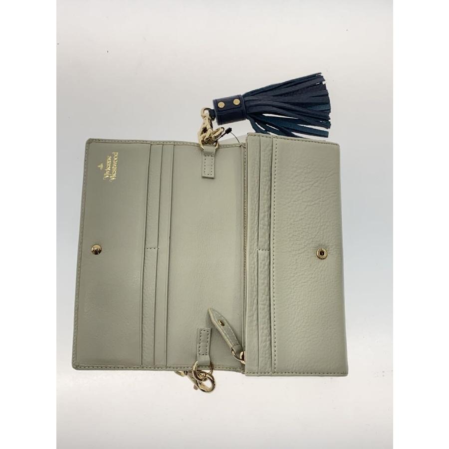 Vivienne Westwood グレー 長財布 タッセル付き Vivienne Westwood 