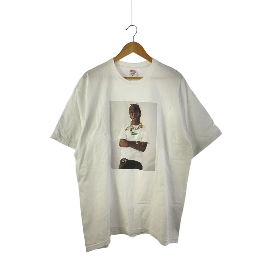 Supreme◇24AW/Tyler The Creator Tee/Tシャツ/XL/コットン/WHT