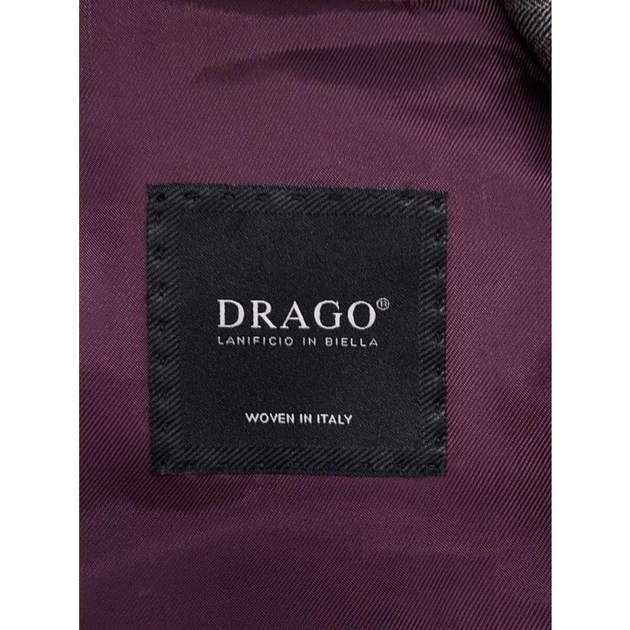 BOSS◆DRAGO/セットアップ/50/ウール/GRY/ストライプ//_2