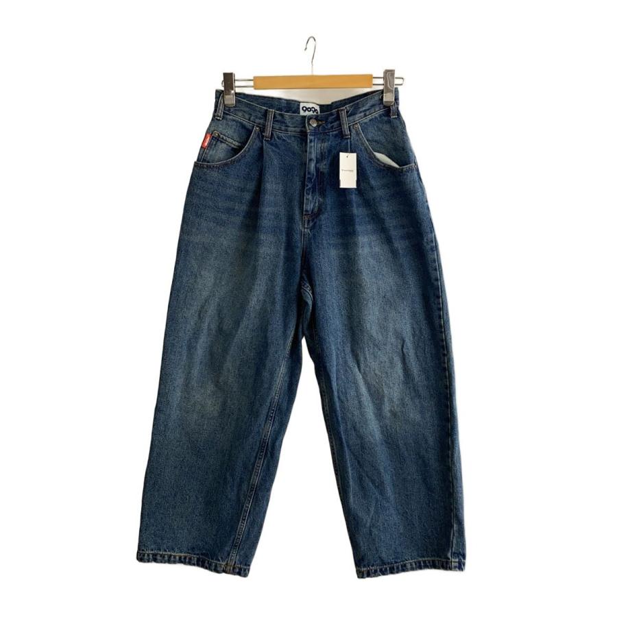 9090◇King Logo Vintage Like Denim/M/コットン/IDG/NN1420