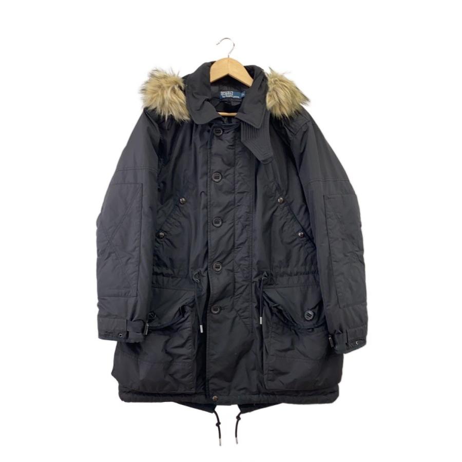 POLO RALPH LAUREN◇N-3B型/汚れ有/ダウンジャケット/L/ポリエステル 