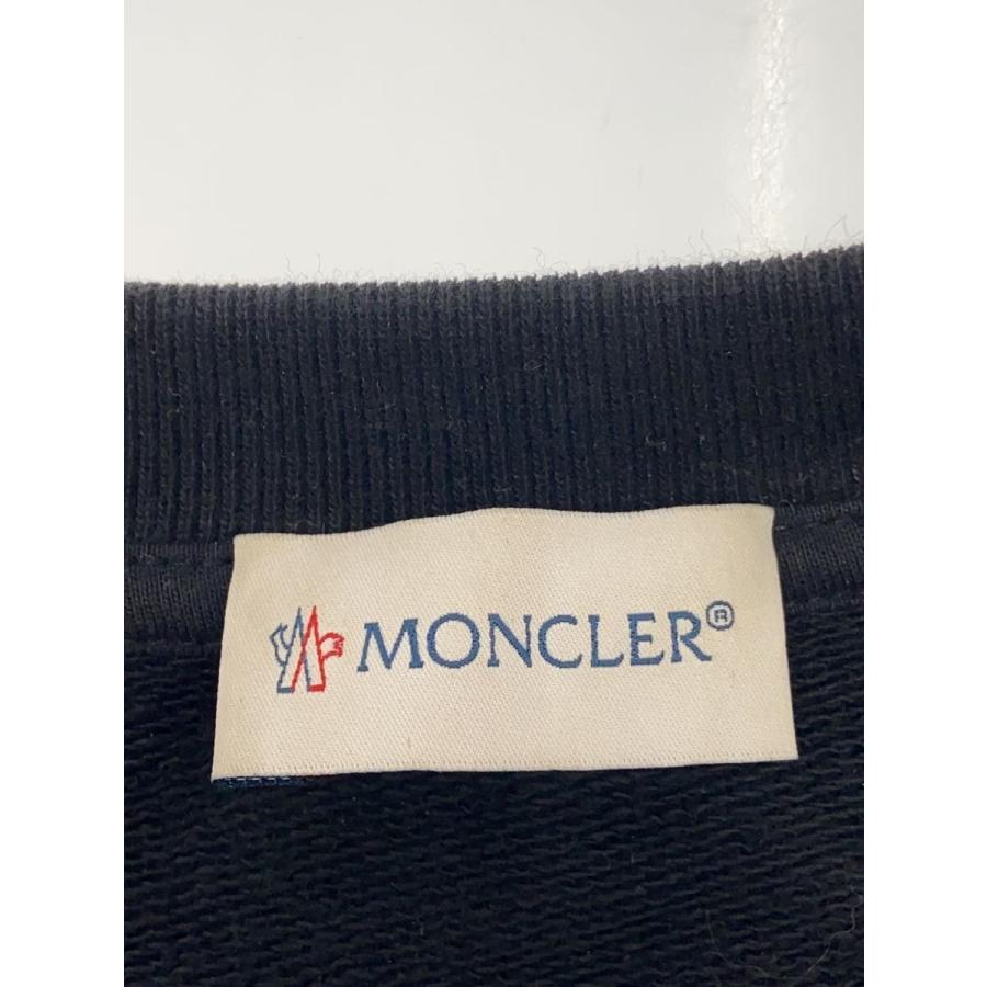 MONCLER◇FELPA GIROCOLLO/スウェット/XS/コットン/BLK/J10918G00040