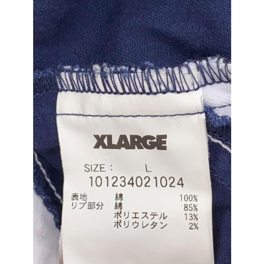X-LARGE◆23AW/HALF ZIP PULLOVER JACKET/L/コットン/NVY/101234021024｜ssol-shopping｜04