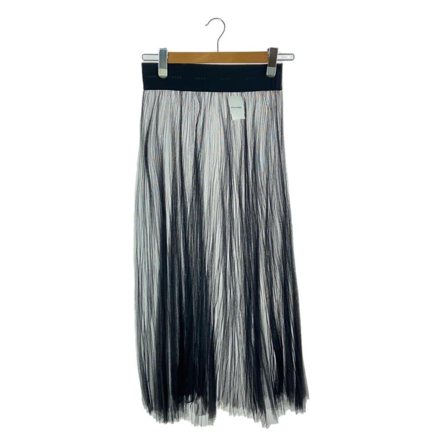 HYKE◇2023SS チュールスカート/2/ポリエステル/BLK/231-14133  