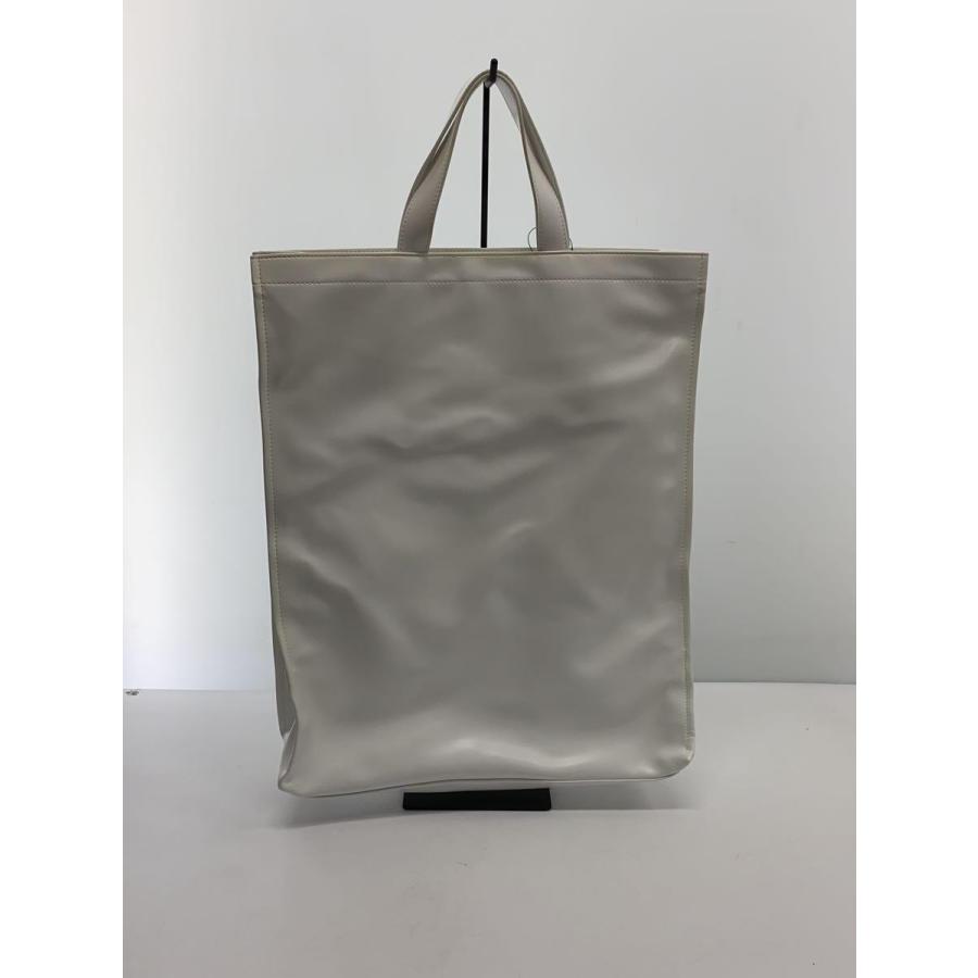Acne Studios(Acne)◇LOGO SHOPPER NS/トートバッグ/--/WHT/フチ変色有